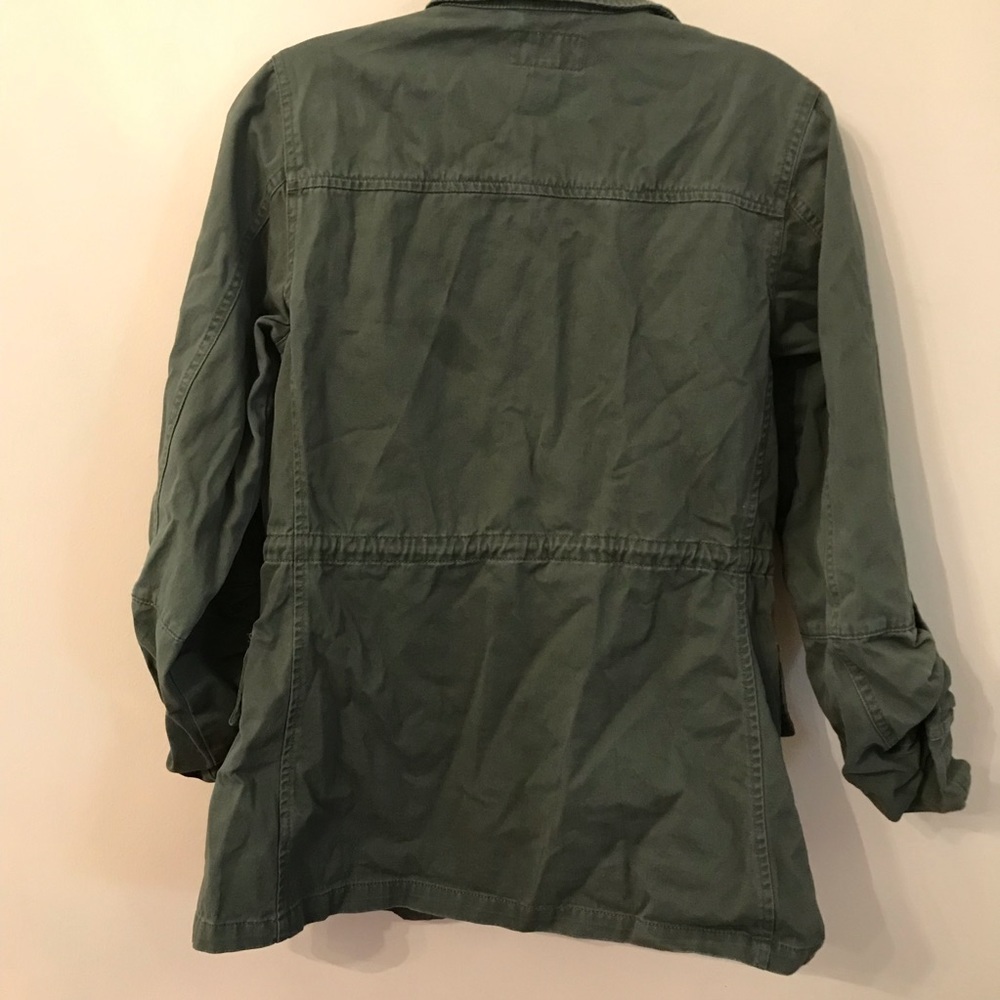Arizona Jeans Green Utility Jacket - Picture 3 of 6